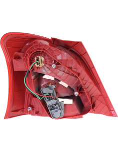 Luz Trasera KarParts360 para Toyota Yaris 2006-2008 Lado Derecho 2