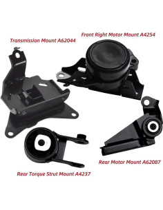 Kit Montaje Motor Toyota Yaris 2006-2011 2015-2017 4Pcs 2