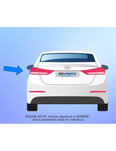 Luz Trasera Izquierda Go-Parts para Toyota Yaris 2016-2020