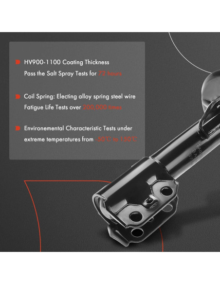 Amortiguadores Frontal A-Premium para Toyota Yaris Prius C