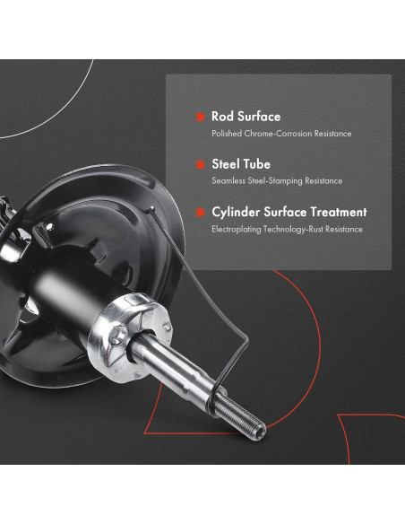 Amortiguadores Frontal A-Premium para Toyota Yaris Prius C