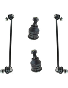 Kit de Suspensión Delantera TRQ 4 Piezas para Toyota Yaris 2007-2008 2