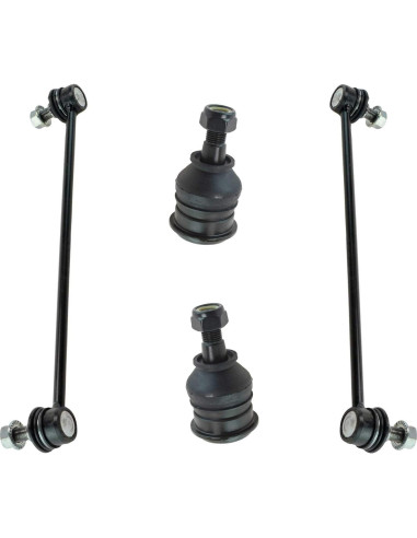 Kit de Suspensión Delantera TRQ 4 Piezas para Toyota Yaris 2007-2008
