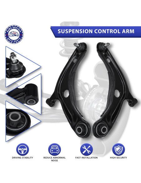 Brazo de Control Delantero HAWK BROTHER para Toyota Yaris 2007-2013