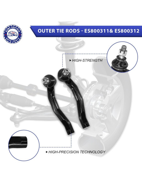 Brazo de Control Delantero HAWK BROTHER para Toyota Yaris 2007-2013