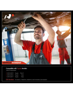 Crema de dirección asistida A-Premium para Toyota Yaris y Prius C 2