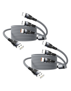 Cable Multi USB C SIQIWO 4FT Carga Rápida QC 3.0 3 en 1