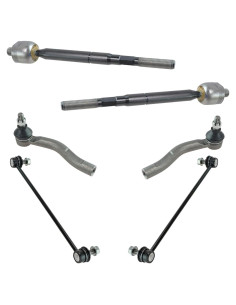 Kit de Dirección y Suspensión TRQ 6 Piezas para Toyota Yaris 2007-2008