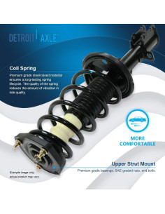 Amortiguadores traseros y barras estabilizadoras Detroit Axle 2