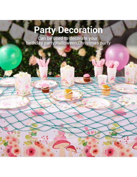 Paquete de 2 Redes de Pesca Decorativas Aqua 203x102 cm