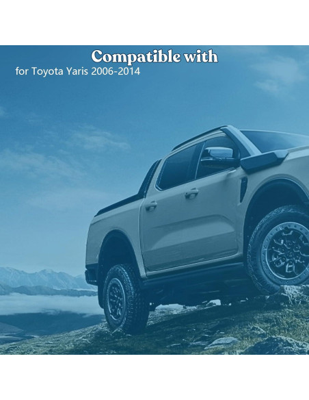 Extremo de Barra de Dirección Derecho ZWKZOAUTO Toyota Yaris 2006-2014