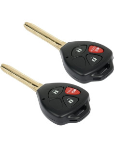 Llave Remota Toyota Yaris Scion tC 2005-2013 3 Botones KEYALL 2