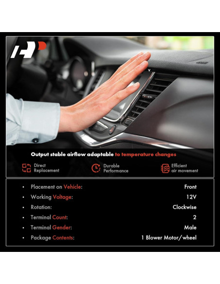 Motor de Soplador de Calefacción A-Premium Toyota Yaris 2012-2018