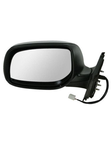 Espejo Lateral Izquierdo Toyota Yaris 07-11 Negro Texturizado