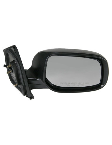Espejo Lateral Derecho Toyota Yaris 06-08 Negro Texturizado