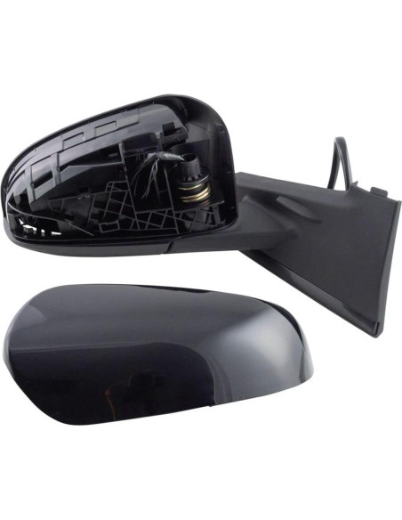 Espejo Calentado HUZOK Negro Manual para Toyota Yaris 15-18