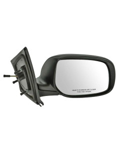 Espejo Lateral Derecho Toyota Yaris S 2007-2009 Negro Texturizado
