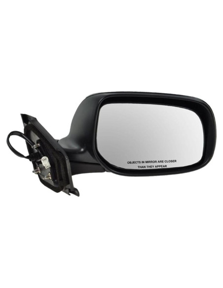 Espejo Lateral Derecho Toyota Yaris 07-11 Negro Texturizado