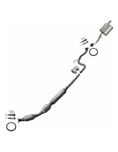 Kit de Escape Catalítico Northeastern para Toyota Yaris 2007-2011