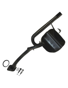 Escape Northeastern Acero Inoxidable Toyota Yaris 1.5L 2006-2015