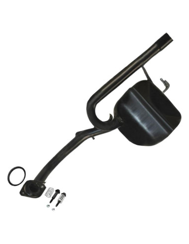 Escape Northeastern Acero Inoxidable Toyota Yaris 1.5L 2006-2015