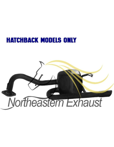 Escape Northeastern Acero Inoxidable Toyota Yaris 1.5L 2006-2015