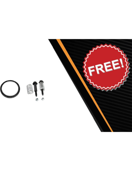 Escape Northeastern Acero Inoxidable Toyota Yaris 1.5L 2006-2015