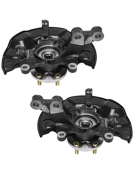 Kit 6 Piezas Muñones Dirección + Amortiguadores Toyota Corolla