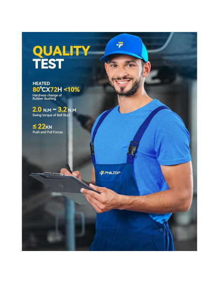 Kit de Suspensión 4 Piezas PHILTOP para Toyota Corolla 2009-2013