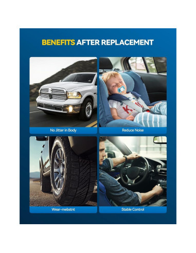 Kit de Suspensión 4 Piezas PHILTOP para Toyota Corolla 2009-2013