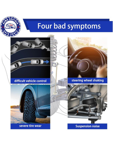 Brazo de Control Delantero HAWK BROTHER para Toyota Corolla 2003-2008