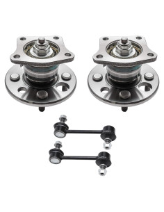 Kit de Rodamientos de Rueda y Barras Estabilizadoras Detroit Axle para Toyota Corolla y Chevrolet Prizm