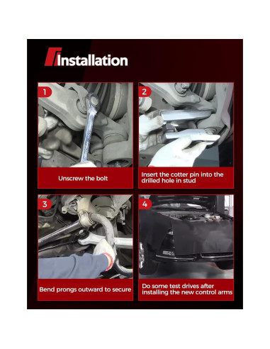 Brazos de Control Inferiores Torchbeam para Matrix, Corolla y más