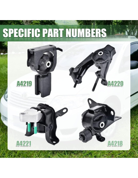 Kits de Montaje Motor y Transmisión Lochnchn Corolla 1.8L