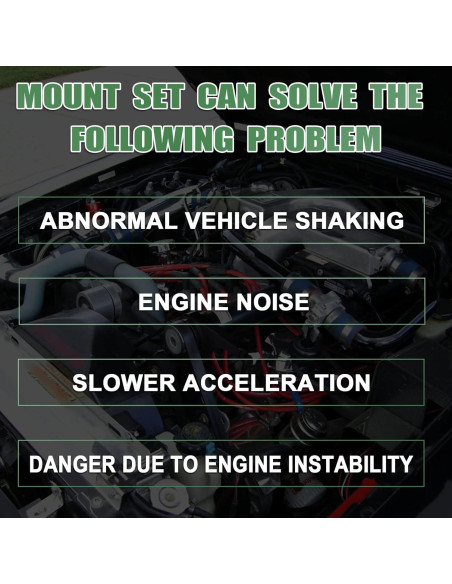 Kits de Montaje Motor y Transmisión Lochnchn Corolla 1.8L
