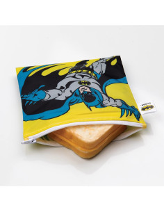 Bumkins Bolsas Reutilizables para Sándwich y Snacks 3-pk Batman 2