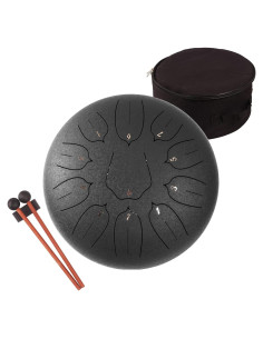 Tambor de Lengua de Acero 30 cm LOMUTY 11 Notas para Meditación