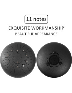 Tambor de Lengua de Acero 30 cm LOMUTY 11 Notas para Meditación 2