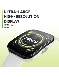 Reloj Inteligente Amazfit Bip 5 46mm GPS Bluetooth Salud Blanco 2