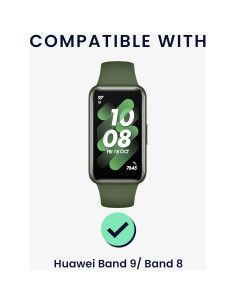 Correa de Reloj Inteligente KWmobile Nylon 2x para Huawei Band 10/9/8 2