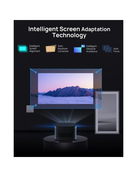 Proyector XGIMI HORIZON Pro 4K 1500 Lúmenes Android TV