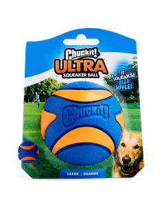 Pelota Squeaker Chuckit! Ultra para Perros Grande 7.62 cm
