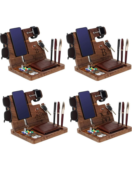 Estación de Acoplamiento de Madera Awofer para Hombres