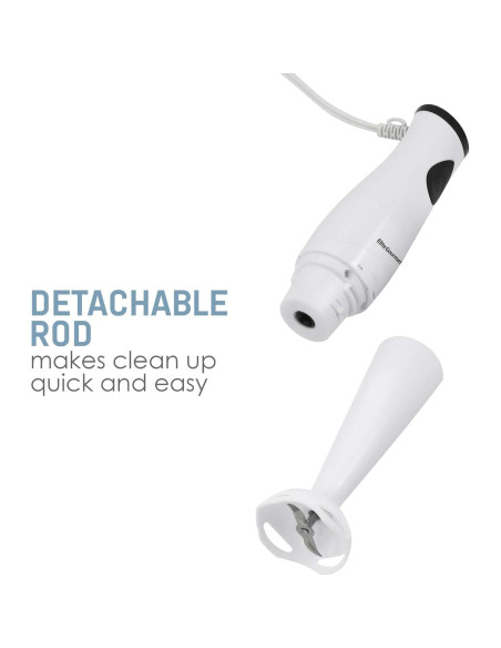 Batidora de Inmersión Elite Gourmet EHB-2425X 150W Blanca