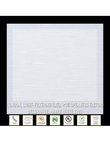 Persianas Enrollables Motorizadas HILADUO 50.8-266.7 cm Filtrado Luz