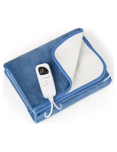 Almohadilla Térmica Eléctrica Giantex 180x76 cm 5 Niveles