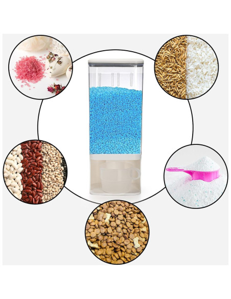 Dispensador de Arroz AVLA 1.5L Libre de BPA con Taza Medidora