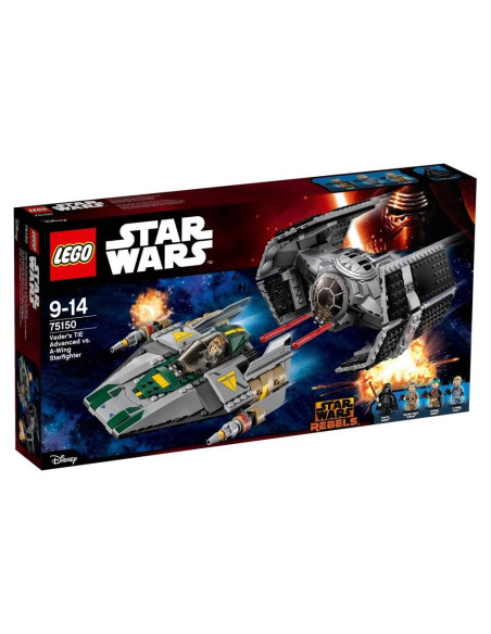 LEGO TIE Avanzado de Vader vs Caza Estelar A-Wing 75150