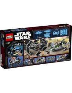 LEGO TIE Avanzado de Vader vs Caza Estelar A-Wing 75150 2