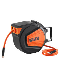 Carrete de Manguera de Aire Retráctil VEVOR 3/8" x 15m 300PSI
